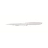 Tramontina Plenus Utility Knife with 6" Stainless Steel Blade and Off White Polypropylene Handle 23424/136