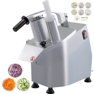 Generic Commercial Electric Chips Vegetable Cutter Machine 550W