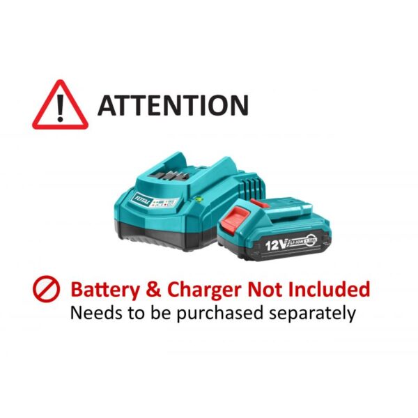 Total Electronic Scale Cordless Lithium Ion 30kg TES1201