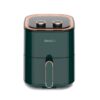 Decakila Air Fryer 3.5L Stainless Steel 1400W Single Coat Non Stick Pot 60 Minute Timer Automatically Shuts Off KEEC036V