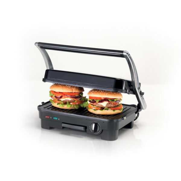Kenwood Electric Contact Grill Metal 1800W HGM50.000SI