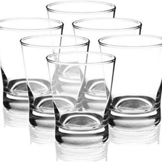 Ocean Glass 6pcs Ethan Double Rock 360ml Whisky Tumbler 1B21413L