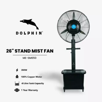 Dolphin Stand Fan 26" Mist Fan ME-SM650