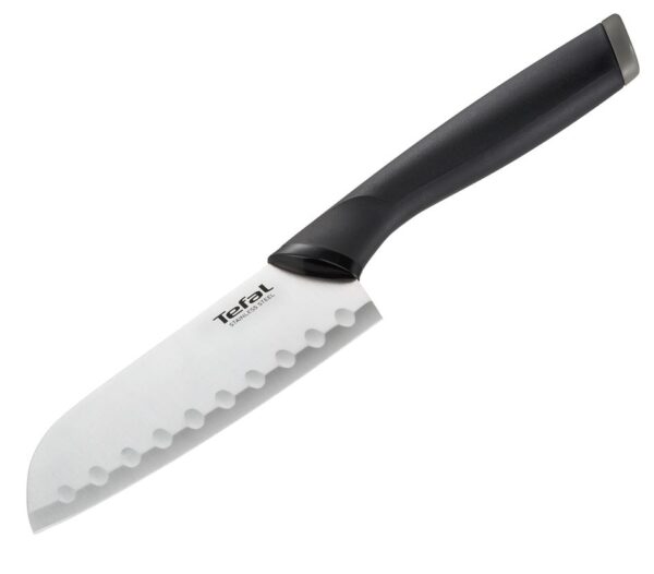 Tefal Comfort Santoku Knife 12cm Ideal For Slicing & Chopping All Types of Food High Performance Stainless Steel K2213604