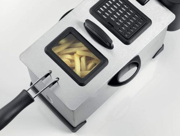 Kenwood Deep Fryer 3L 2000W with View Window and Stainless Steel Lid for Home Kitchen DFM50.000SS