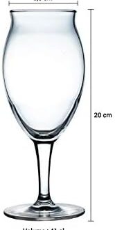 Pasabahce Beer Glass Craft Stout & Porter 410ml 4pcs 440317