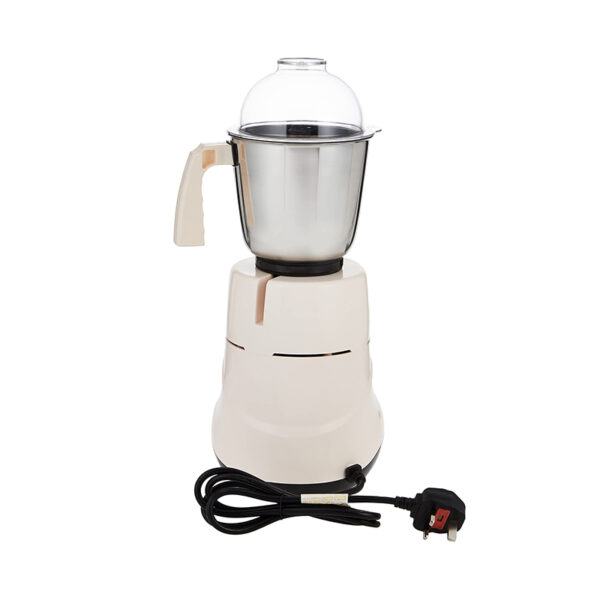 Pigeon Mixer Grinder 550w Powerful Motor with 3 Stainless Steel Jars for Dry Grinding Wet Grinding and Making Chutney Ivory