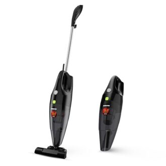 Nikai Stick & Handled Vacuum Cleaner 600W Corded Electric Cartridge Filter Bagless Canister One button Quick Release Dust Cup NVC320H1