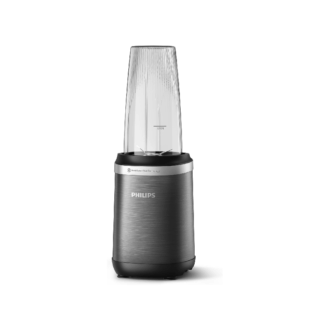 Philips Smoothie Blender 5000 Series 700+500+300ml 1000W with ProBlend Plus Technology, Grinds Coffee Beans & Spices, Compact Design HR2767