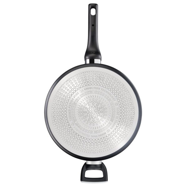 Tefal Unlimited Sautepan 26 CM All Hobs Titanium Non Stick Anti Scratch Safe Non Stick G6 Unlimited Round Saucepan Pan Cast Aluminum G2553302