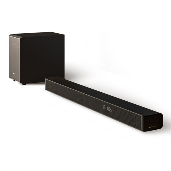 Hisense Sound Bar 3.1CH 280W Bluetooth, Dolby Digital, Dolby Atoms, Remote Control with Wireless 6.5" Subwoofer USB/MP3/FLAC AX3100G
