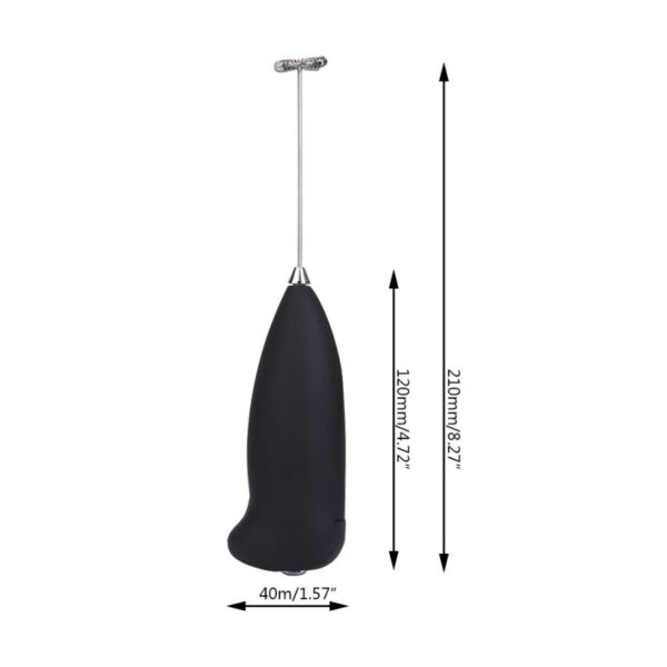 Nadstar Electric Milk Frother Drink Foamer Mixer Stirrer Coffee Cappuccino Creamer Whisk Frothy Blend Egg Beater F009