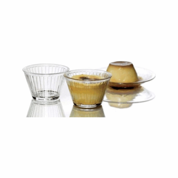 Pasabahce Pudding Caramel Glass Bowl 178ml 6pcs 53298