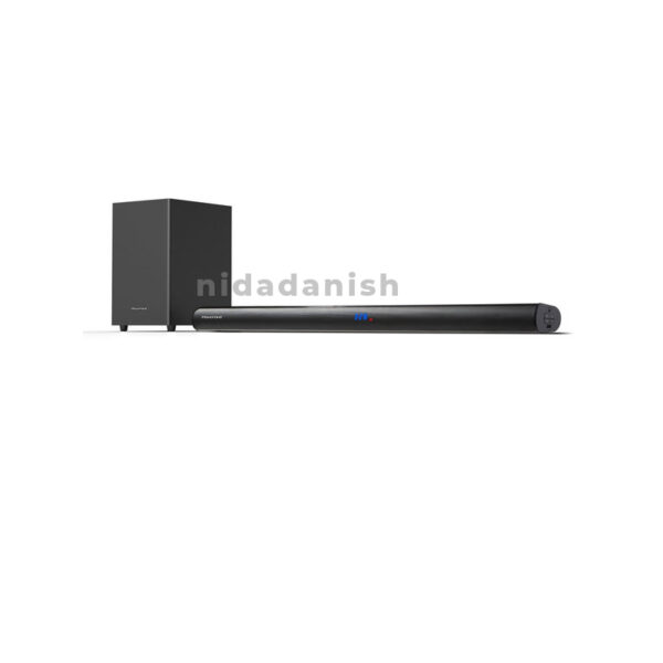 Hisense Sound Bar 2.1 CH 120W Bluetooth, Dolby Digital, Remote Control with Wireless Subwoofer HS 212F
