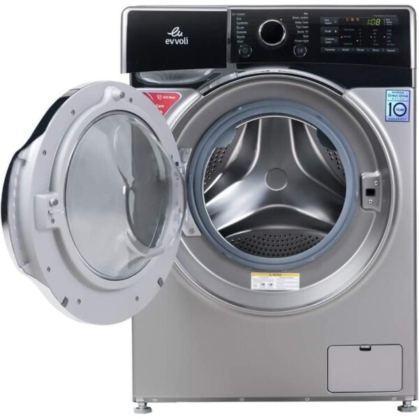 Evvoli Washing Machine 9KG Direct Drive Inverter 1400RPM A+++ FDDH-914S