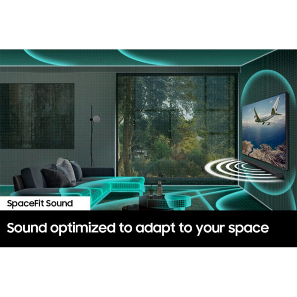 Samsung Soundbar with Wireless Subwoofer 5.1.2ch Q-Series with Dolby Atmos, DTS:X, Q Symphony, SpaceFit Sound, Game Pro Mode HW-Q800B/ZN