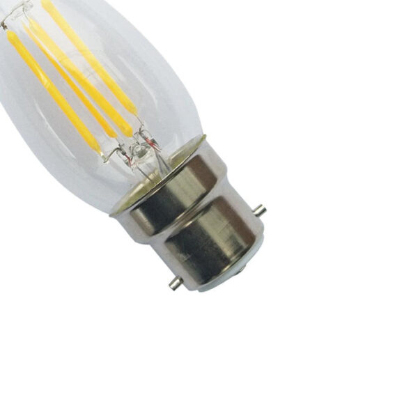 Tronic 4 Watts Candle Filament LED B22 (Pin) Bulb