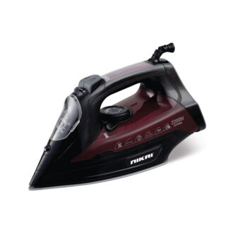 Nikai Steam Iron 2400w 360ml Non Stick Soleplate Ceramic Non Stick Soleplate Dry / Spra