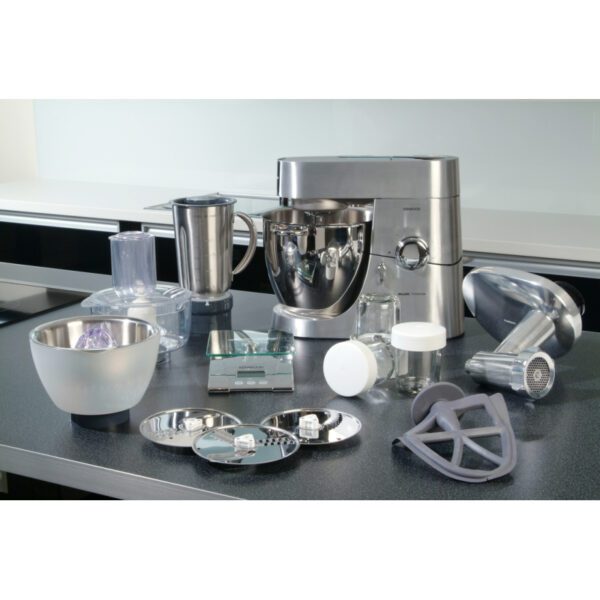Kenwood Kitchen Machine 6.7L 1500W 3 Attachments Silver KM023