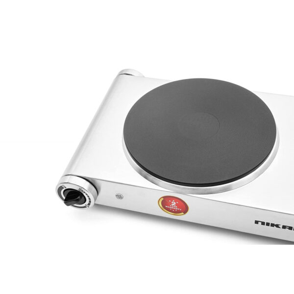 Nikai Double Hot Plate - Twin Cooktop 2500W Power Adjustable Thermostat Overheat Pro