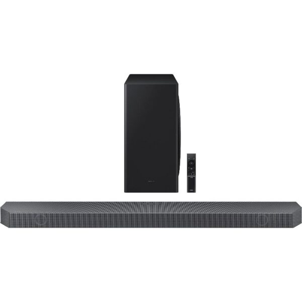 Samsung Soundbar with Wireless Subwoofer 5.1.2ch Q-Series with Dolby Atmos, DTS:X, Q Symphony, SpaceFit Sound, Game Pro Mode HW-Q800B/ZN