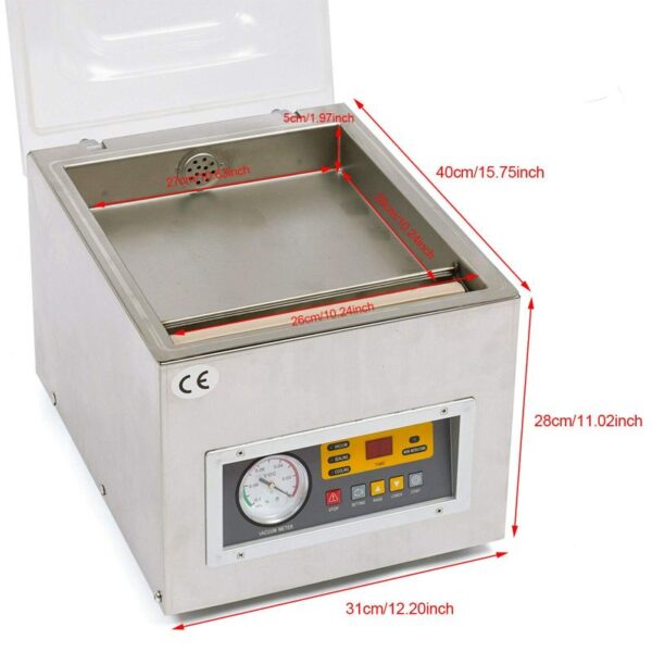 Generic Commercial Vacuum Sealer Chamber Mini