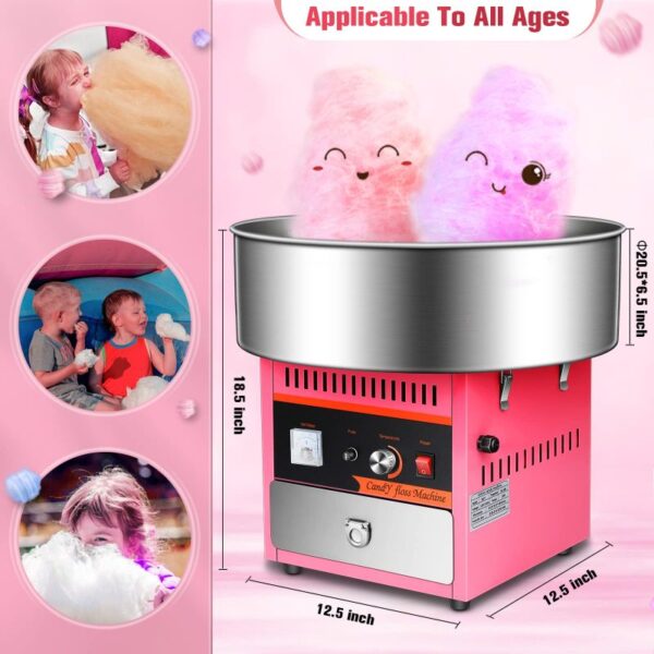 Generic Commercial Electric Cotton Candy Machine 1000W