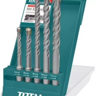 Total Drill Bit Set SDS Plus 5pcs TAC190501
