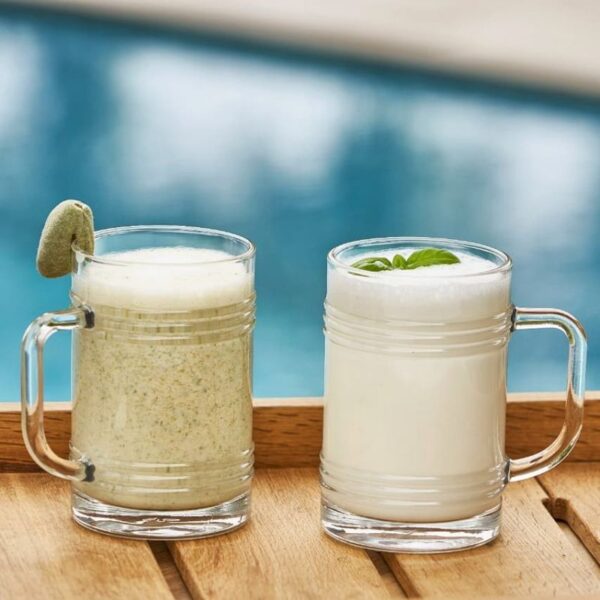 Pasabahce Tin Can 2pcs Beer Mug 400ml Recycled Aware Collection 55673