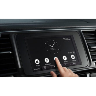 Sony 6.95" Multimedia Receiver with Wireless Apple CarPlay/Android Auto, HDMI Video Input and Maestro Ready, Frameless Touchscreen, Antiglare display, Type-C USB, Digital Clarity Tuner With Bluetooth XAV-AX6000