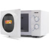 Nikai Microwave 23L 800W Solo Manual 6 Level 30min Timer Timer Defrost Option Glass Tray Countertop Microwave NMO2309MW