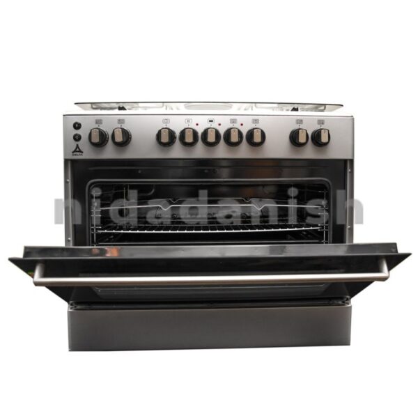 Delta Cookers 90x60cm Electric Oven & Grill 4 Gas & 2 Electric Burner DGC9042.I