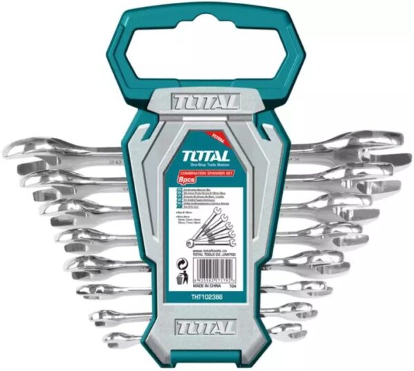 Total Spanner Double Open-End Set 8pcs THT102386