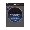 Von Front Load Washer Dryer 9/6 KG, Silver Inverter Motor VAWD-906FVK