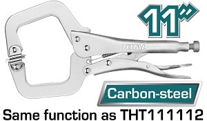 Total C-Clamp Locking Plier 11” THT111113