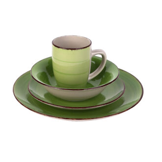 Nadstar Dinner Set 16pcs Porcelain Mug 4pcs Plate 4pcs Bowl 4pcs Soup Plate 4pcs 2023023