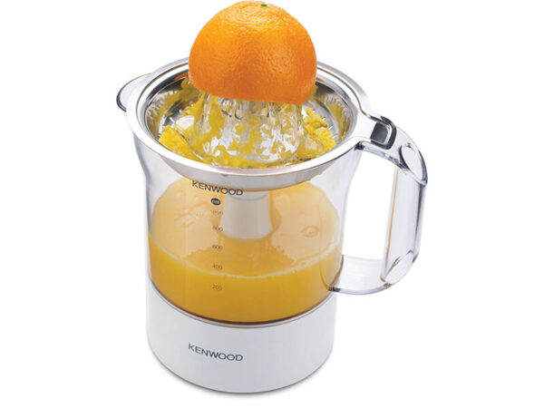 Kenwood Citrus Juicer 40W Juice Extractor with 1L Transparent Juice Jug Dust Cover 2 Way Rotation Cord Storage for Home Office Restaurant & Cafeteria JE280A