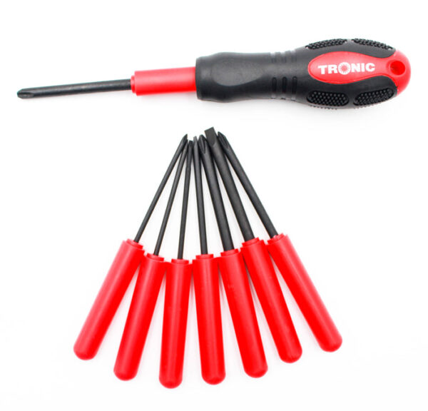 Tronic 8 In 1 Screw Driver Set (8 Pcs Bits)