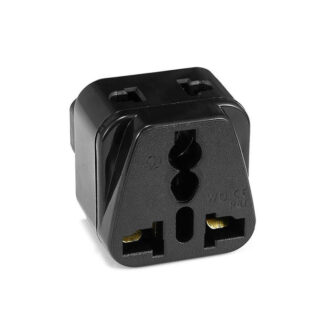 Tronic Black Adapter Plug IEC C14 10A 250V