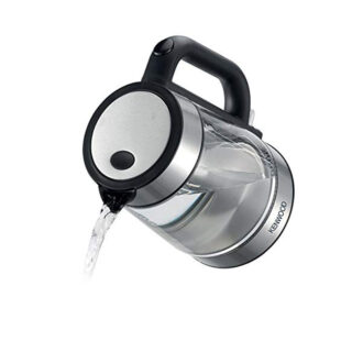 Kenwood Glass Kettle 1.7L Cordless Electric Kettle 2200W with Auto Shut-Off & Removable Mesh Filter ZJG08.000CL