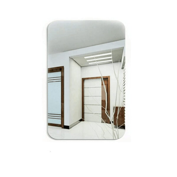 Generic High Quality Non-Glass Shatterproof, Anti Scratch, Easy to Install, Unbreakable, Safe for Kids, Frameless Acrylic Plexiglass Sheet Mirror (Wall Decor) for Bedroom, Bathroom & Living Room
