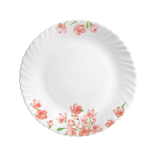 La Opala Dinner Set Aster Pink Classique 47 Pieces LP047
