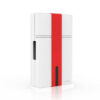 Tronic White & Red Door Bell