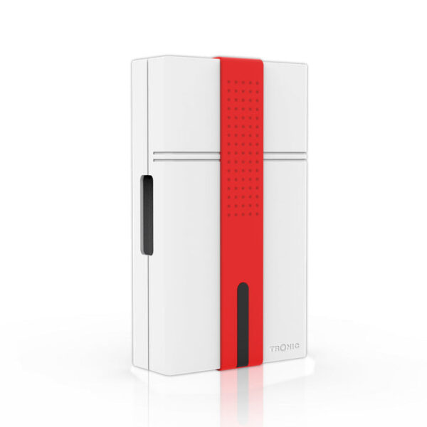 Tronic White & Red Door Bell