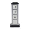 Tronic Pole Socket 2G Universal + 2 USB + 2 RJ45 Data