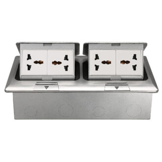 Tronic Floor Socket 2G Universal + RJ45 Data