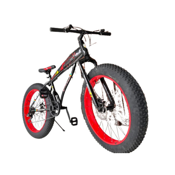 Generic Mountain Bike Fat Tyre Heavy Duty155 x 25 x 78cm Red & Black