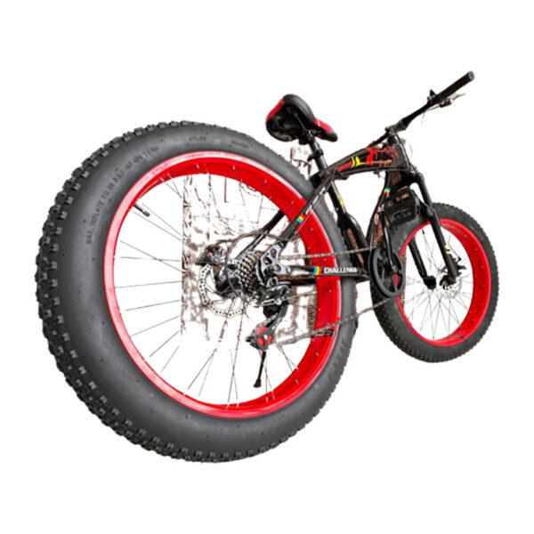 Generic Mountain Bike Fat Tyre Heavy Duty155 x 25 x 78cm Red & Black