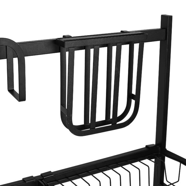 Nadstar Dish Rack Stainless Steel Kitchen Drying Rack Extendable Over The Sink HP93-093