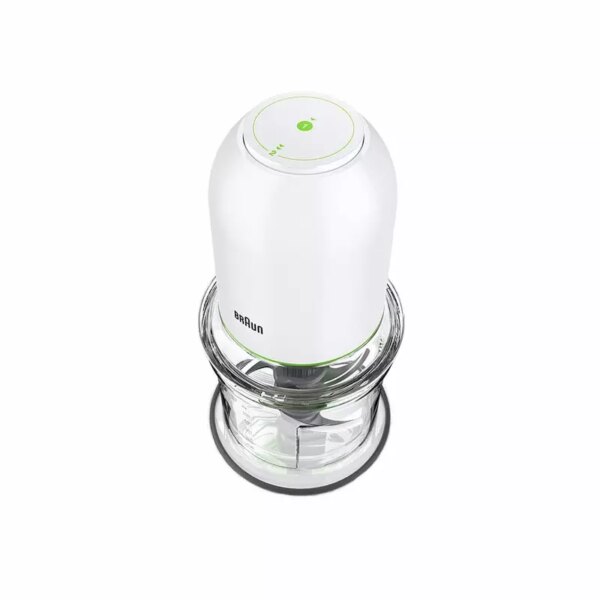 Braun Chopper and Mincer 500W MultiPractic 3 500ML Bowl Capacity 2 Speed Quad Blade System for Chopping Ice Crushing Mincing Grinding Pureeing CH3011WH